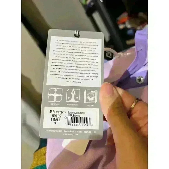 FootJoy Ryder Cup 2023 Rome Italy Womens Golf Polo Shirt Size Small - Picture 11 of 11